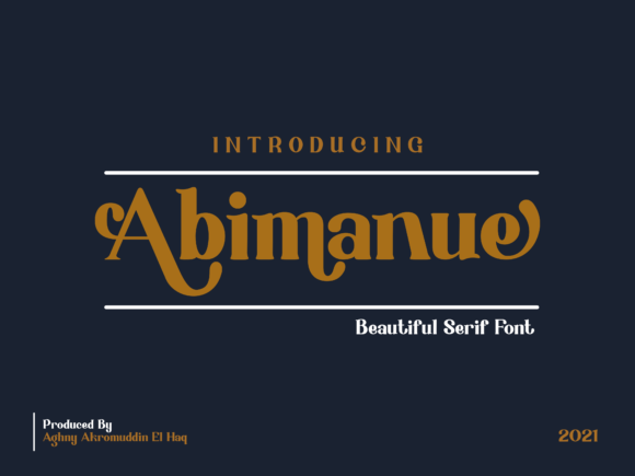 Abimanue Font Review: A Display Typeface Built for Campaigns