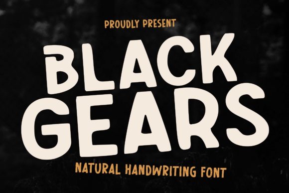 Black Gears Font: A Bold Typographic Tool for Digital Design