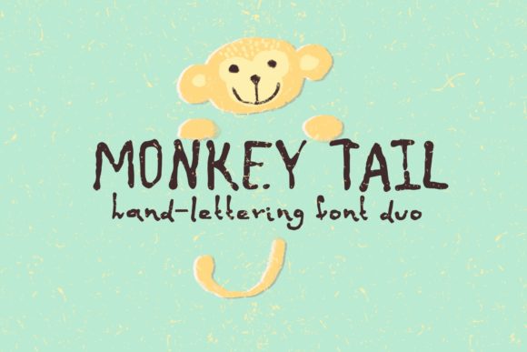 Crafting with Character: The Magic of Monkey Tail Font
