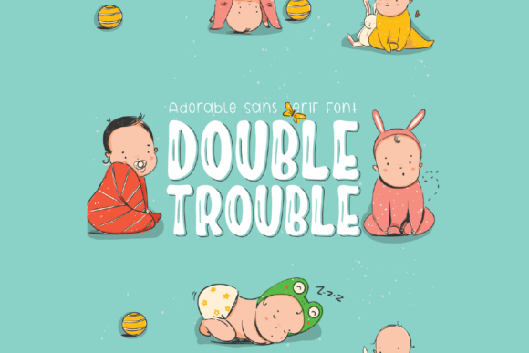 Double Trouble Font: A Review for Business Branding