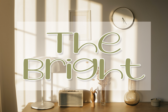 Elevating Brand Identity with The Bright Display Font