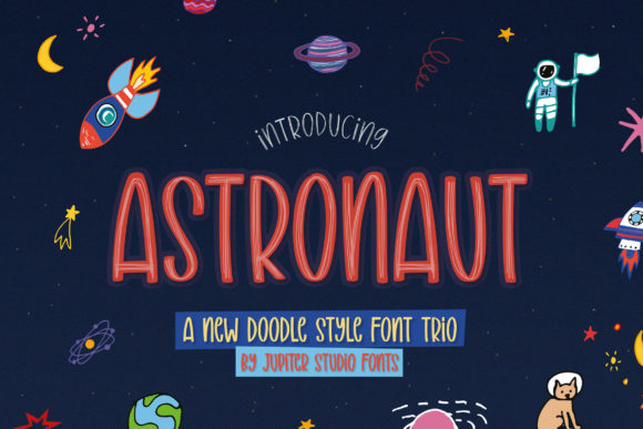 Exploring Astronaut Trio: A Versatile Font for Creative Branding