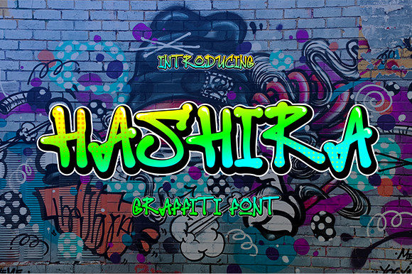 Exploring Hashira: A Graffiti-Style Font for Bold Digital Design