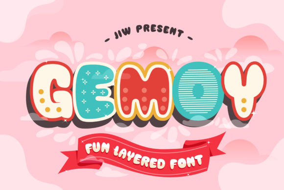 Gemoy: A Playful Yet Sophisticated Display Font for Modern Projects