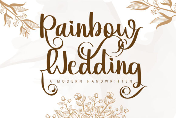 How Rainbow Wedding Became My Go-To Font for Elegant Web Layouts