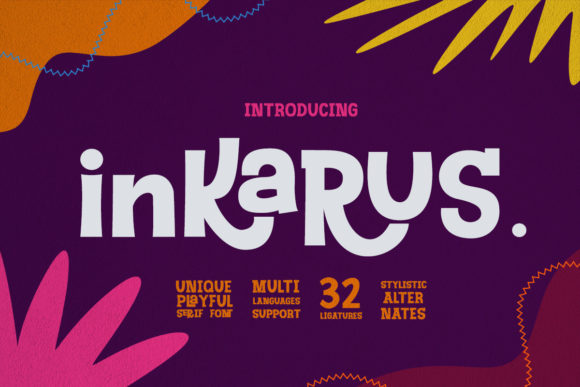 Inkarus: A Vintage Display Font Built for Modern Campaigns