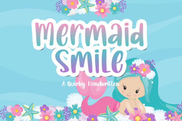 Mermaid Smile: A Serene Display Font for Editorial Flow