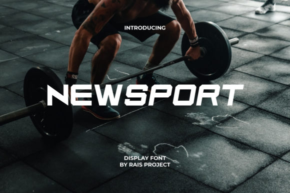 Newsport: A Display Font for Modern Marketing Communication