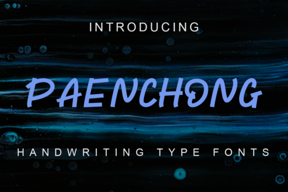 Paenchong: A Bold and Trendy Font for Your Brand