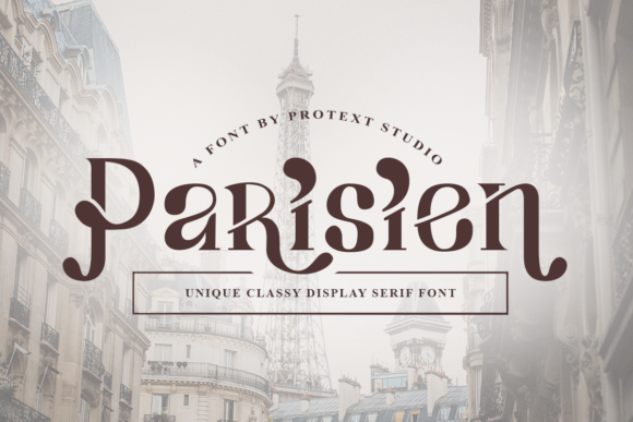 Parisien: The Modern Display Font That Makes Your Brand Distinct