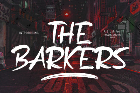 Using The Barkers Font for Campaigns that Stand Out