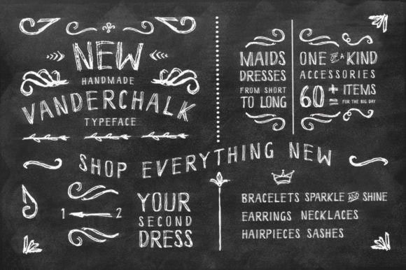 Vanderchalk: A Brushed Display Font for Brand Personality